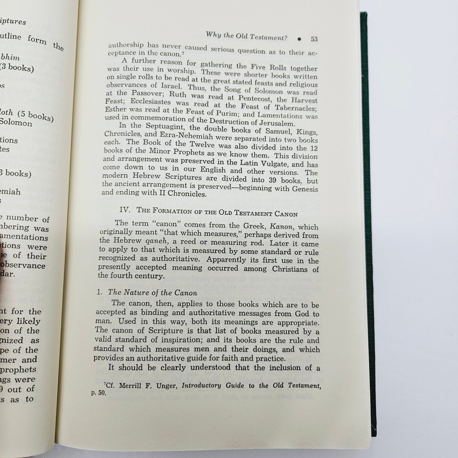 Vintage 1955 Exploring the Old Testament Purkiser Bible Beacon Hill Press HC