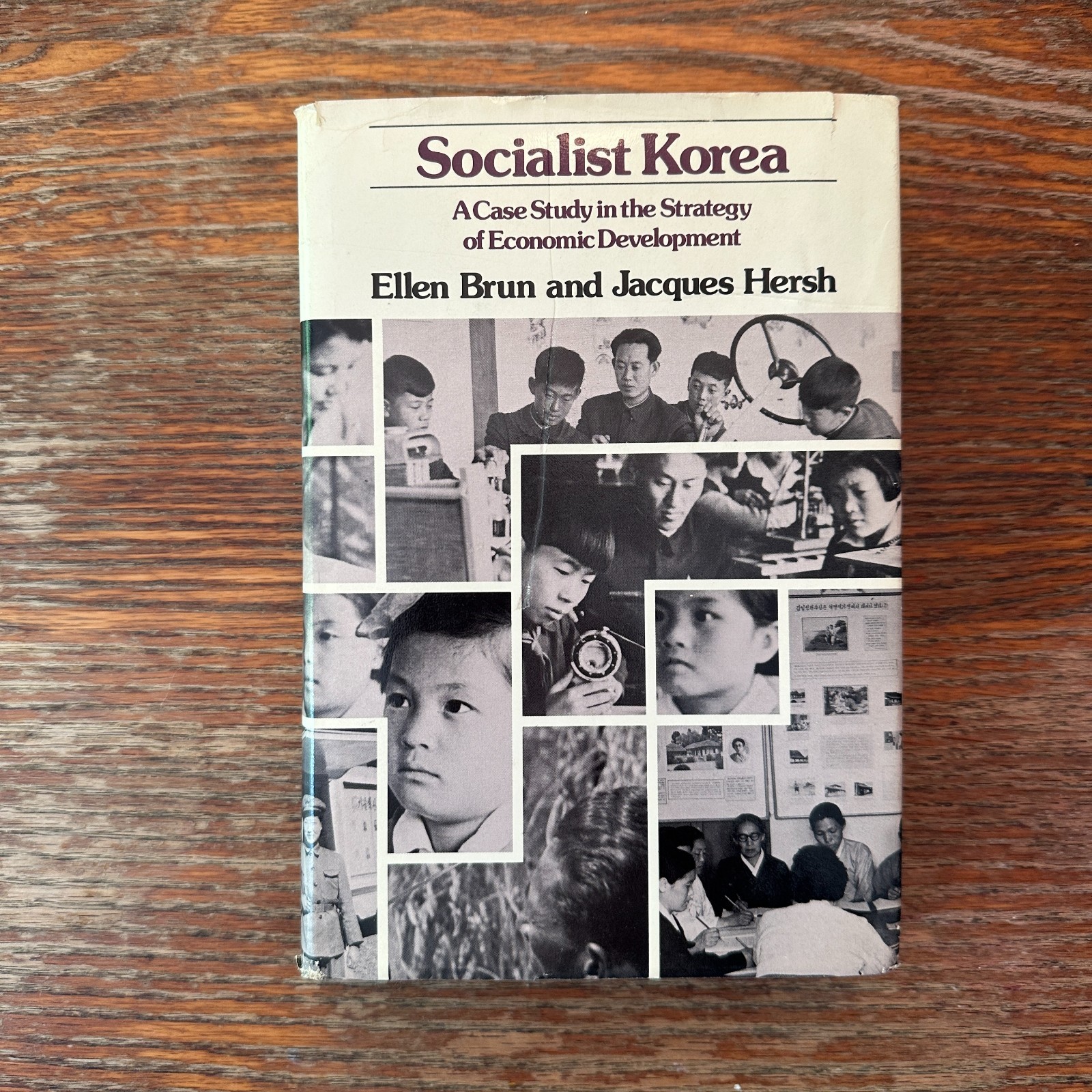 Socialist Korea by Ellen Brun & Jacques Hersh 1976 Hardcover VG-