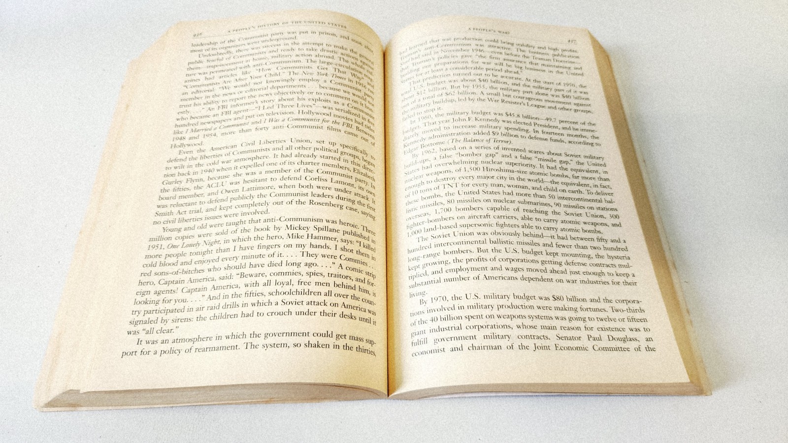 A PEOPLE’S HISTORY OF THE UNITED STATES By Howard Zinn