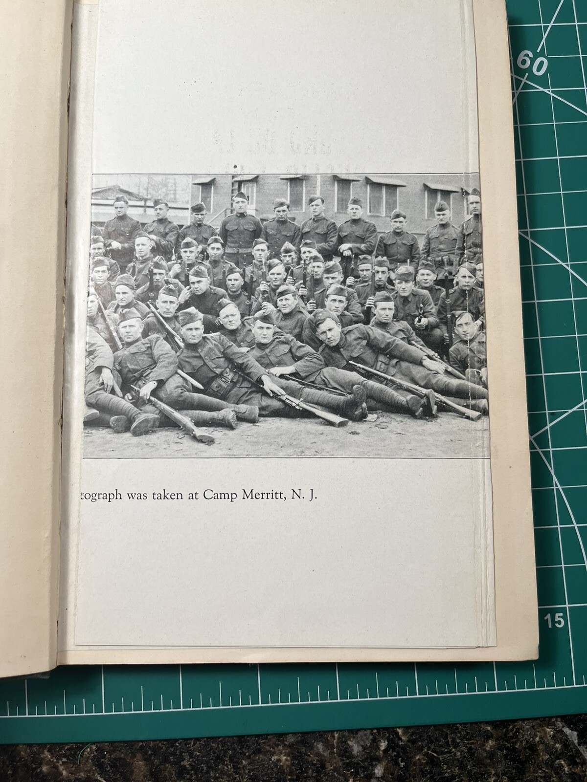 WW1 127th Infantry Company C In with World War Unit History