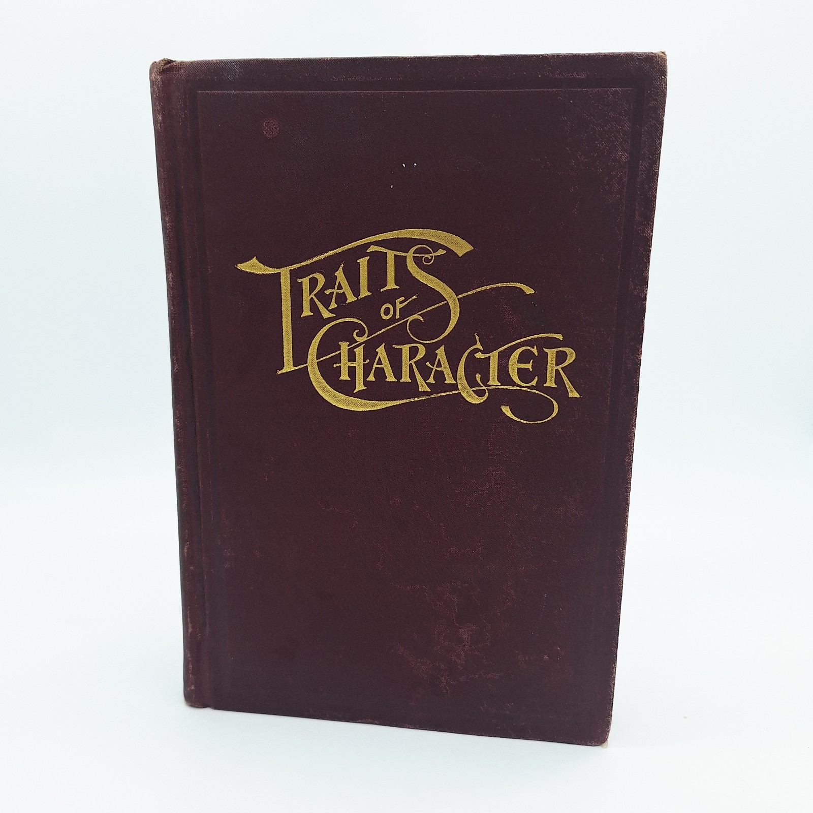 1898 „TRAITS OF CHARACTER“ BOOK BY HENRY & E. L. KLETZING 371 PAGES
