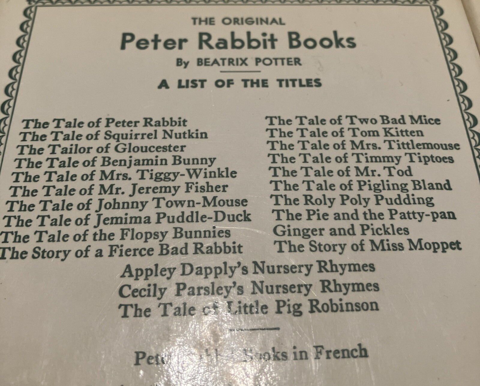 VTG Peter Rabbit Library Beatrix Potter Frederick Warne & Co Books HC Lot of 13