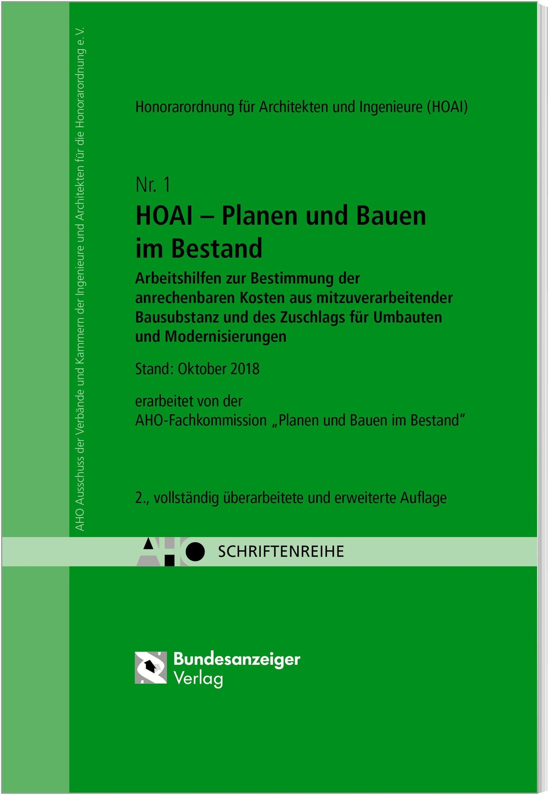 AHO Ausschuss der Verbände und Kammern der Ingenieure und Architekten / Plan …