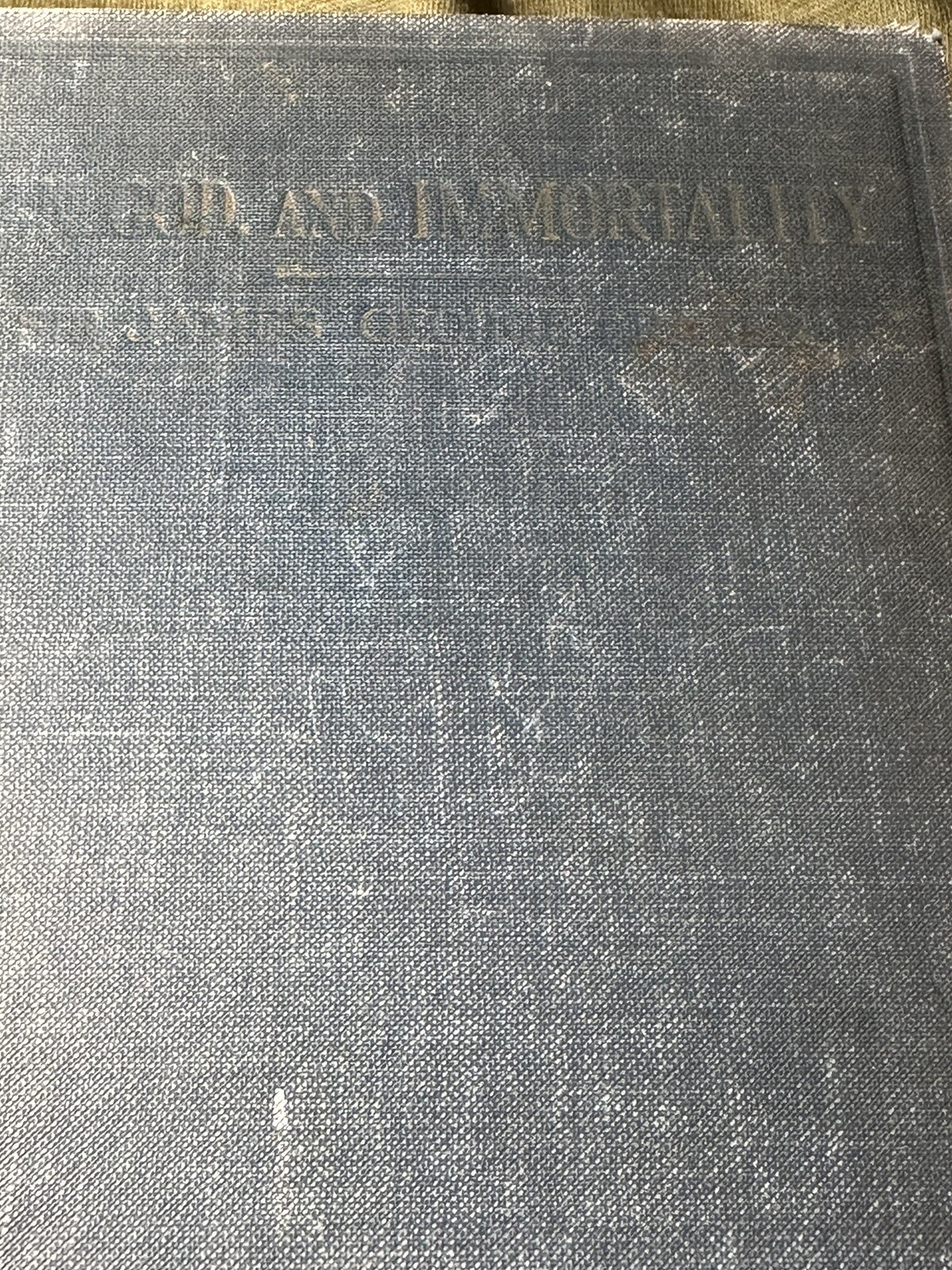 Man, God And Immortality: Thoughts On Human Progress. Macmillan Company (1927).