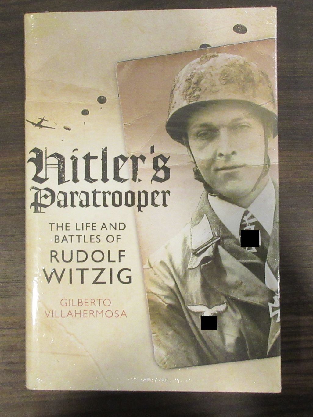 new in shrinkwrap RUDOLF WITZIG Book HARDCOVER villahermosa fallschirmjaeger