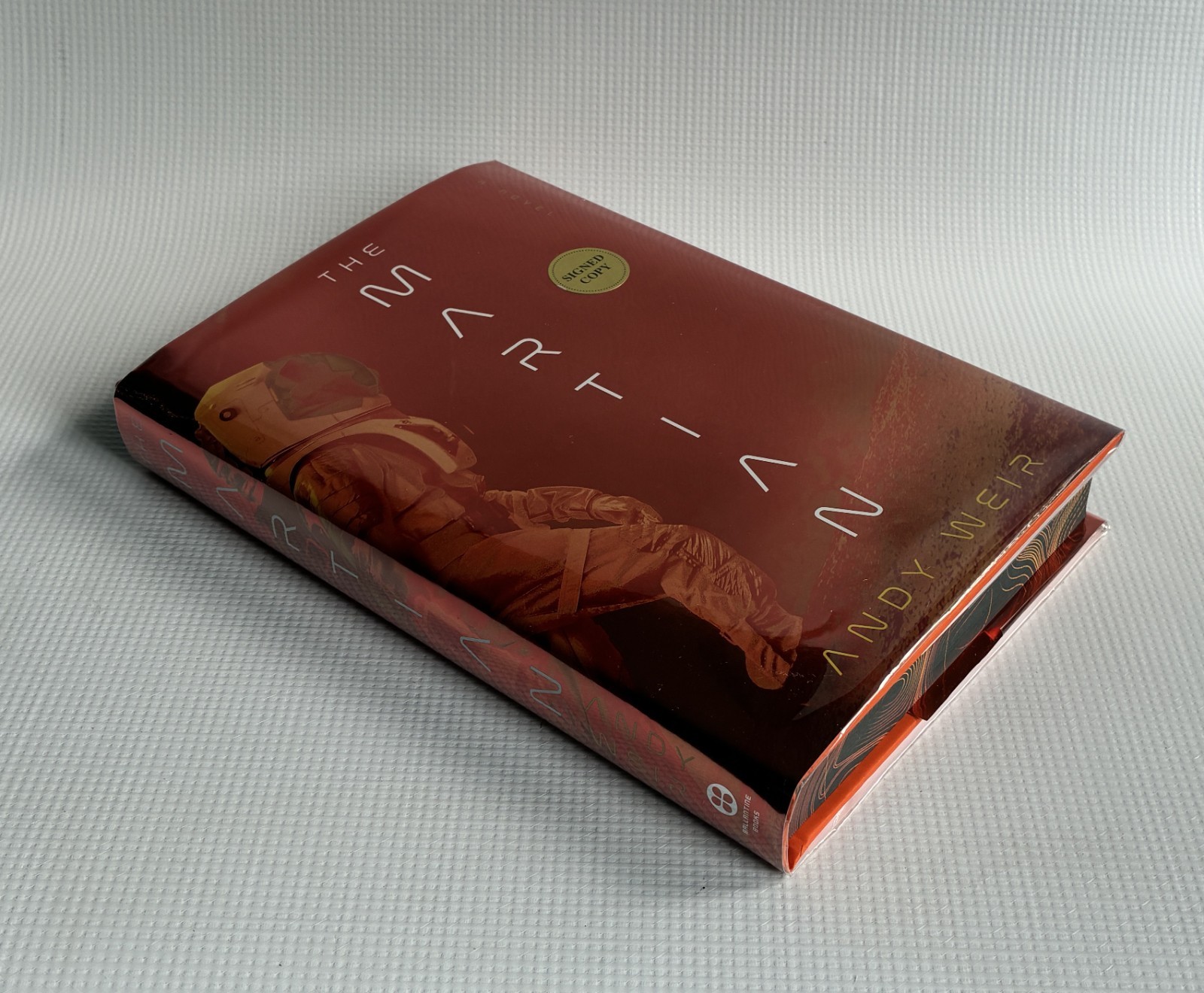 The Martian by Andy Weir SIGNED Deluxe Hardcover Edition, 1st Printing, New/Fine