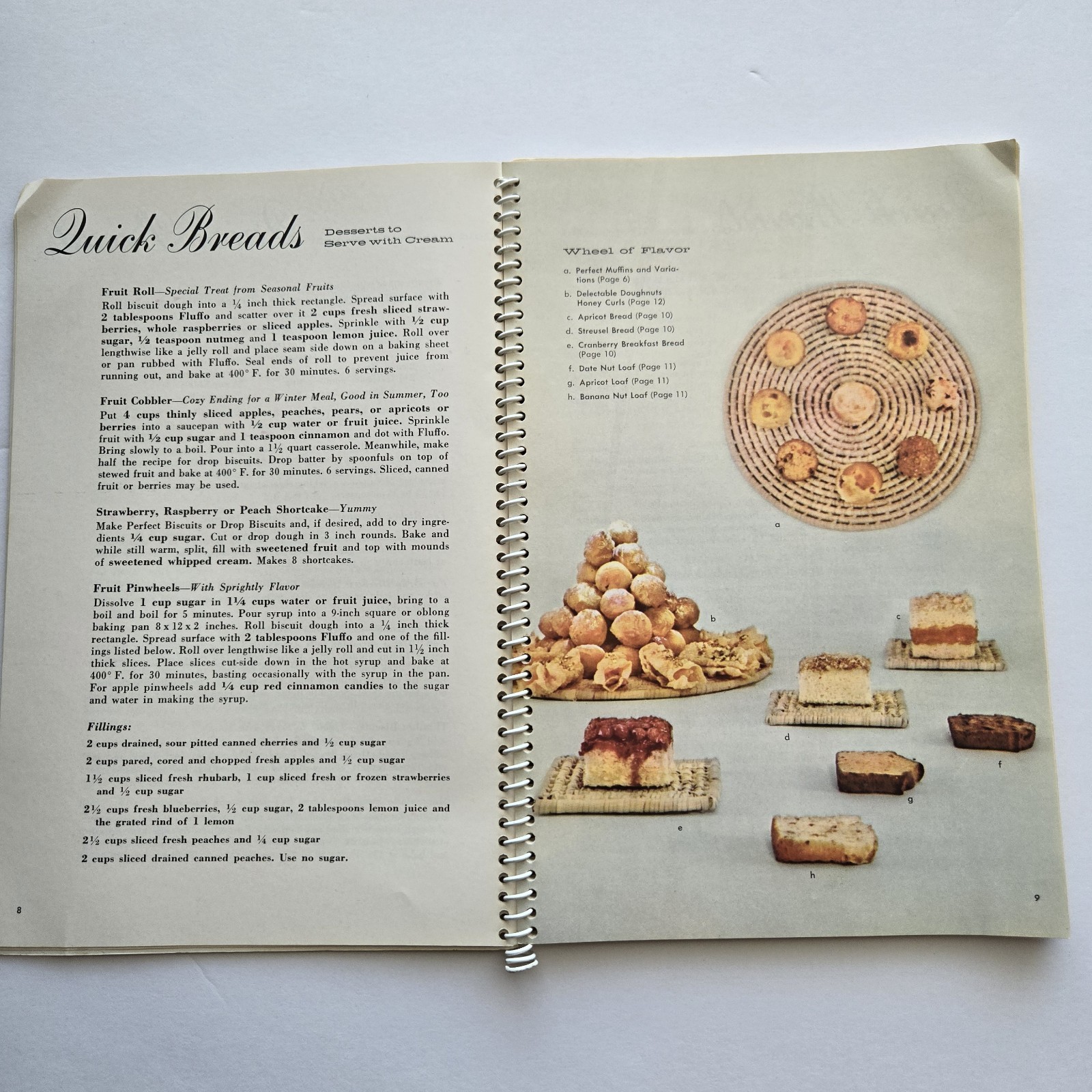 Vintage Creative Cooking Made Easy The Golden Fluffo Cookbook 1956 Spiral Good