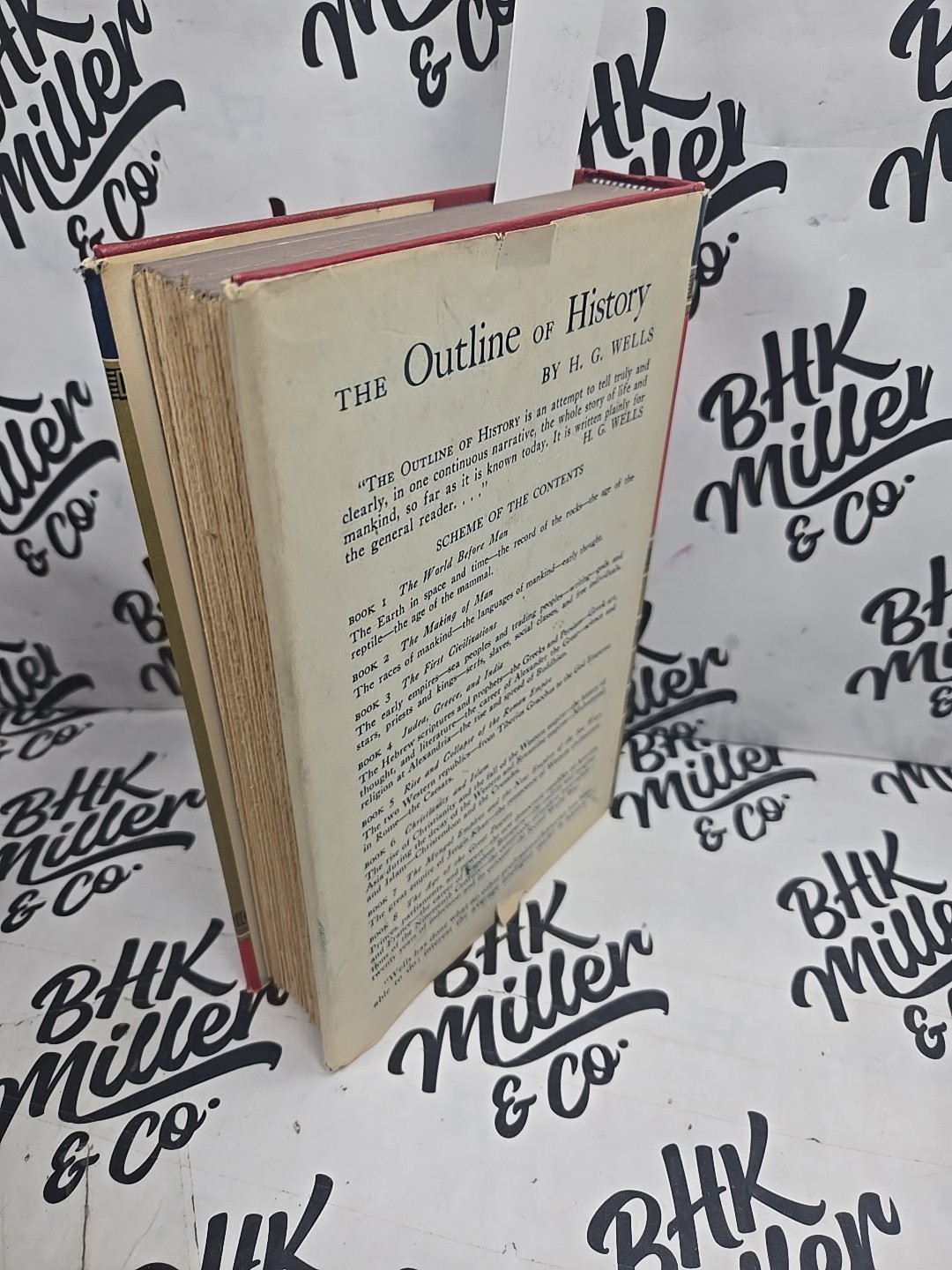 The Outline Of History by H.G. Wells Volume 2 (1961) Revised By Raymond Postgate