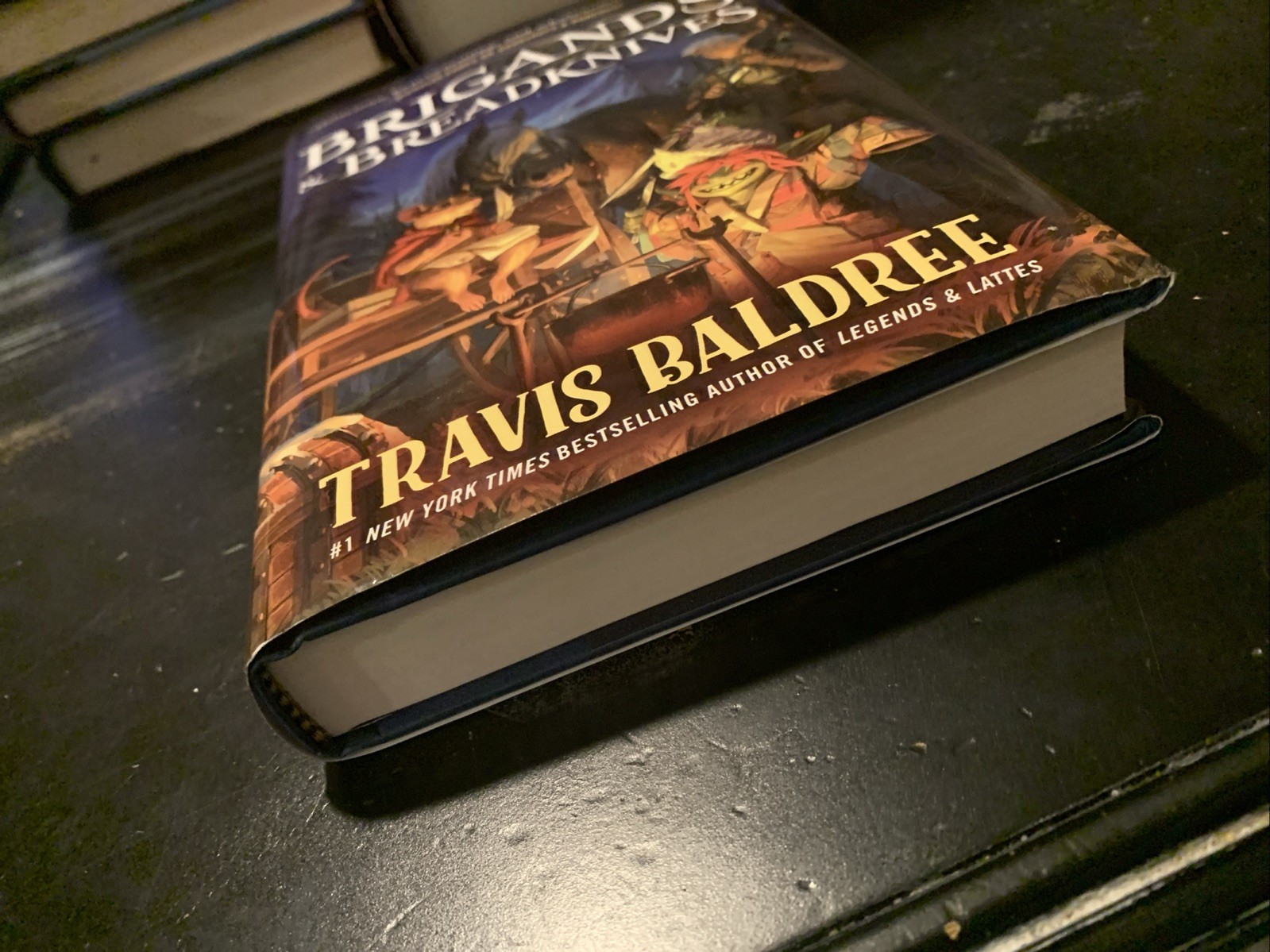 Brigands and Breadknives by Travis Baldree (2025 Hardcover) Hand Signed 1st Edit