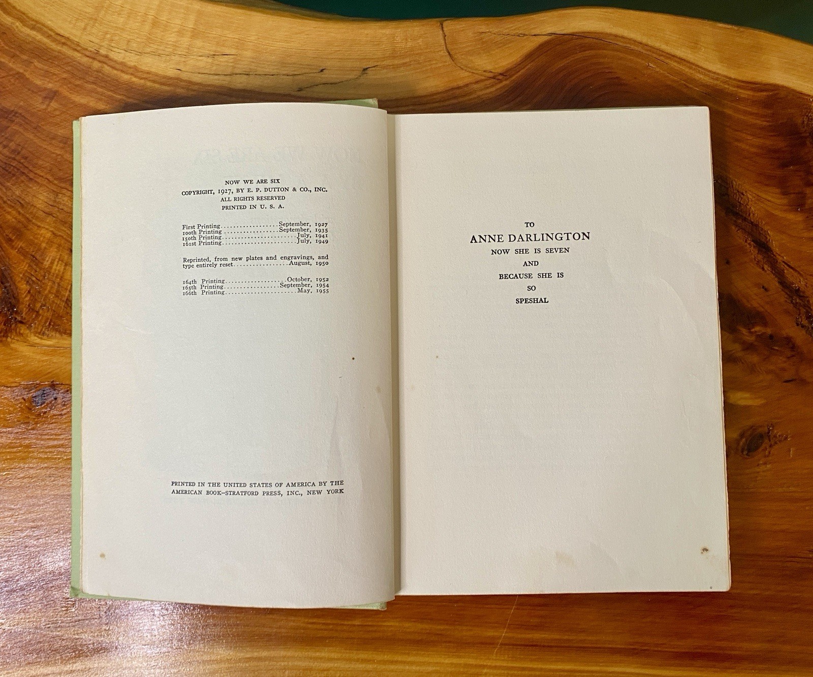 Lot of 7 VTG Winnie the Pooh books 1935