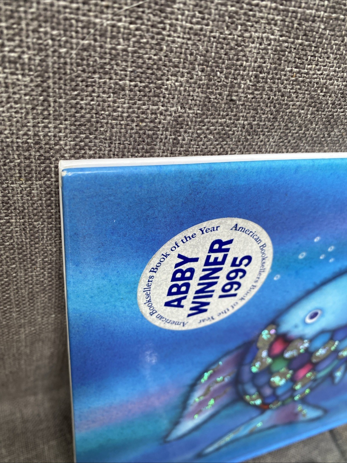 SIGNED The Rainbow Fish by Marcus Pfister Hardcover „For Danielle“ 1992