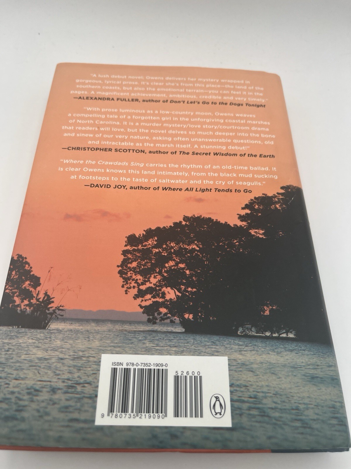 Where the Crawdads Sing by Delia Owens (2018 1st Edition 1st Printing Hardcover)