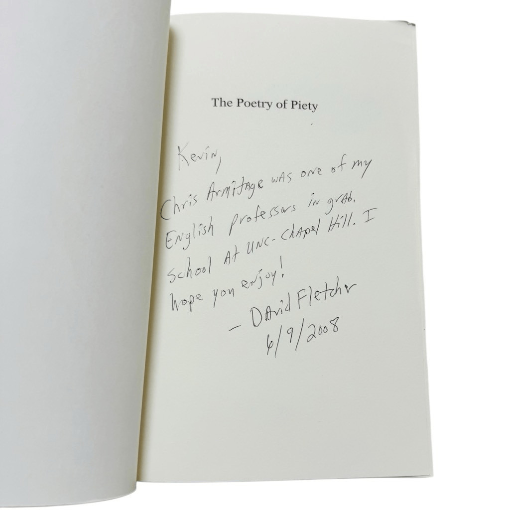 THE POETRY OF PIETY-By Ben Witherington III and Christopher Mead Armitage, 2002