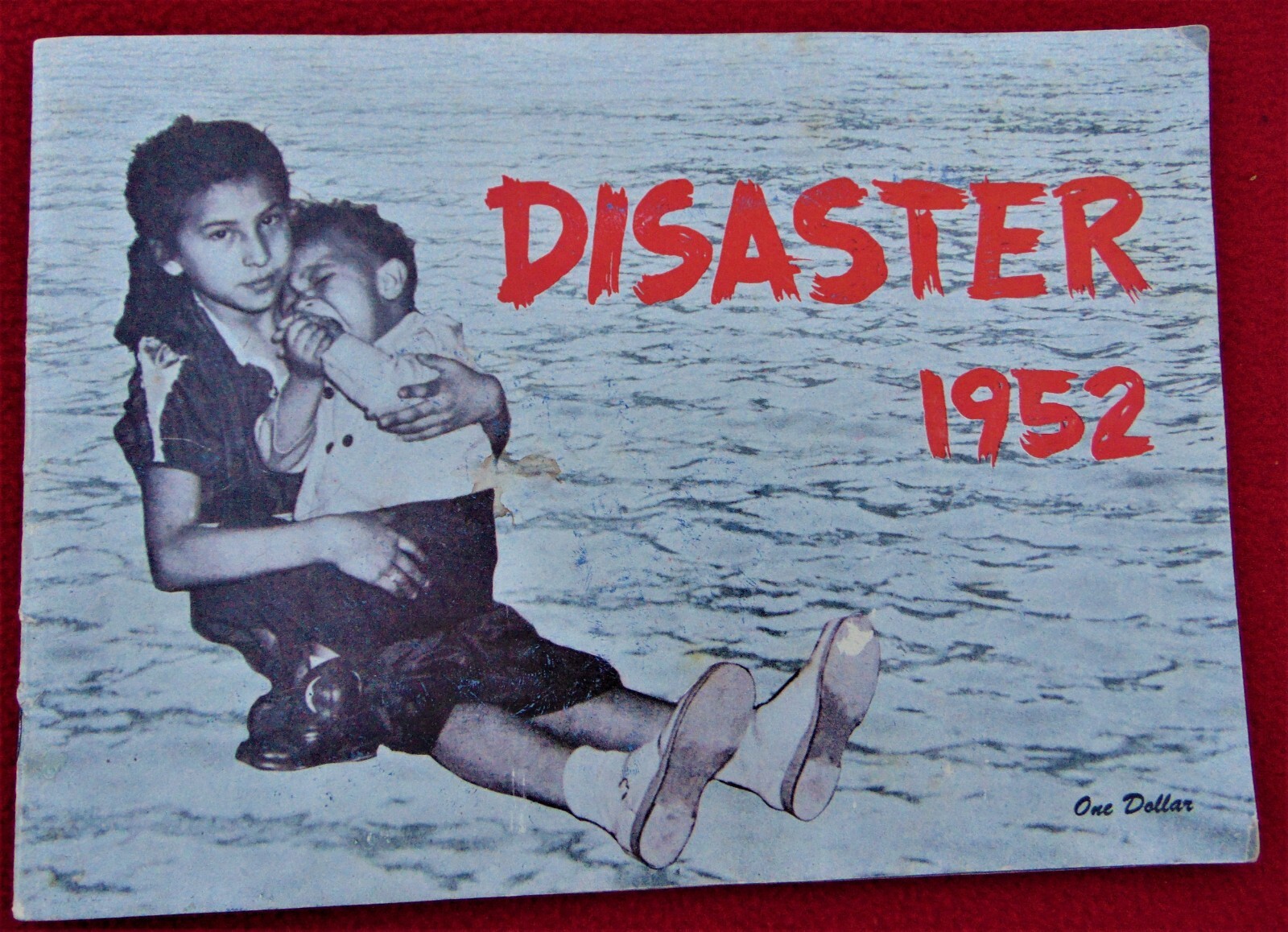 „DISASTER 1952“ ~ COLLECTIBLE BOOK ~ SIOUX CITY, IA. FLOOD ~ 30 PAGES OF PHOTOS