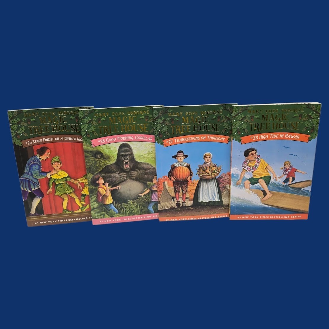 Set 6A: Magic Tree House A Library of Books 1-28 – Mary Pope Osborne Collection