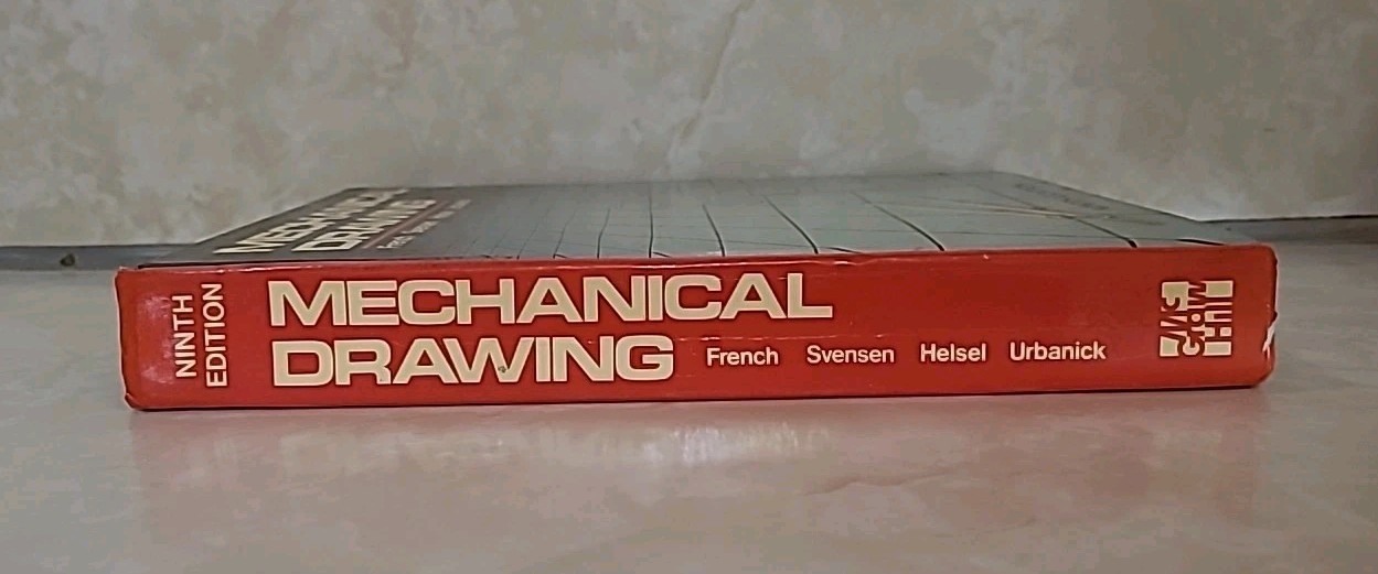 MECHANICAL DRAWING McGRAW HILL 9TH EDITION – 1980 – FRENCH, SVENSEN, HELSEL