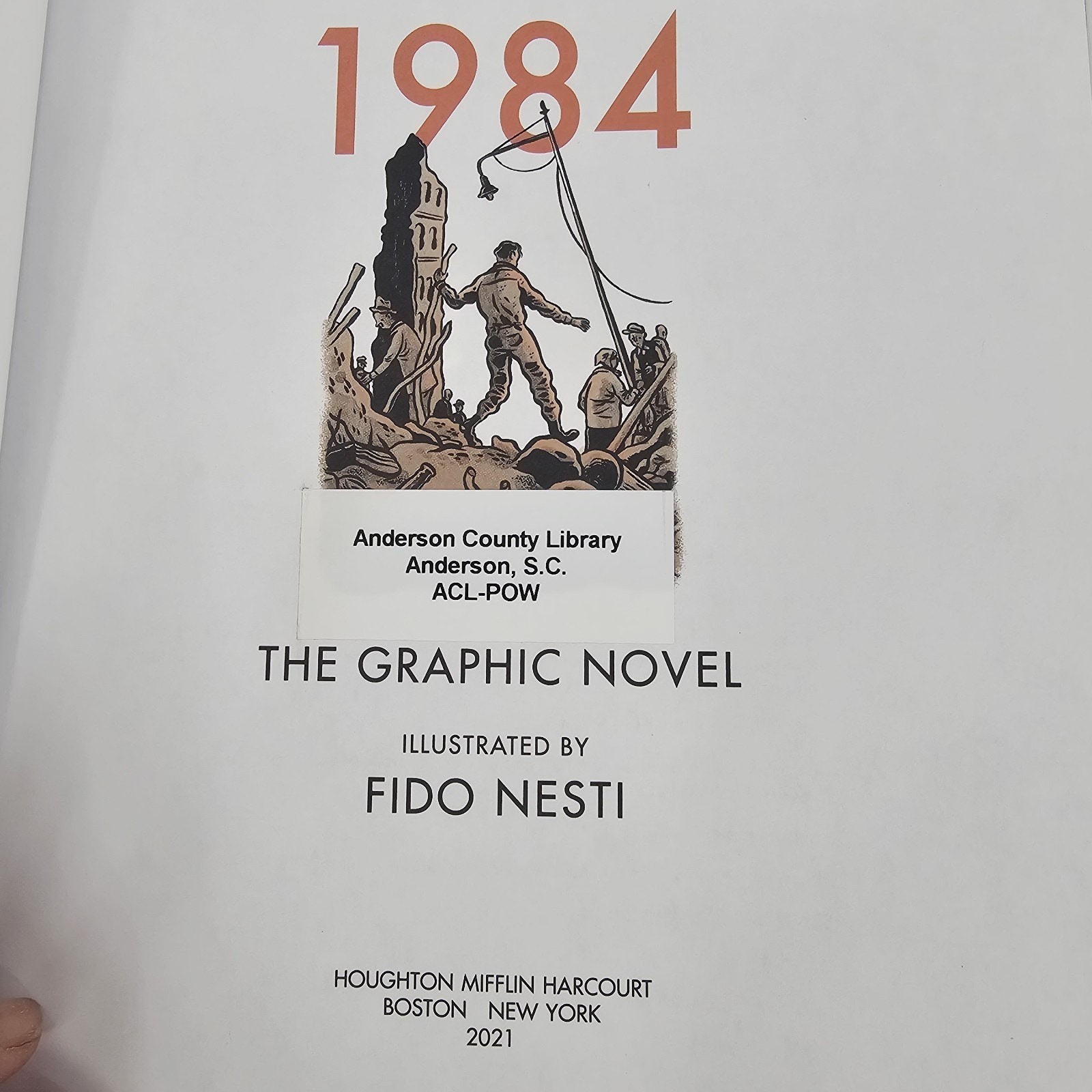 GEORGE ORWELL 1984 Nineteen Eighty-Four The Graphic Novel Hardcover Ex Libris