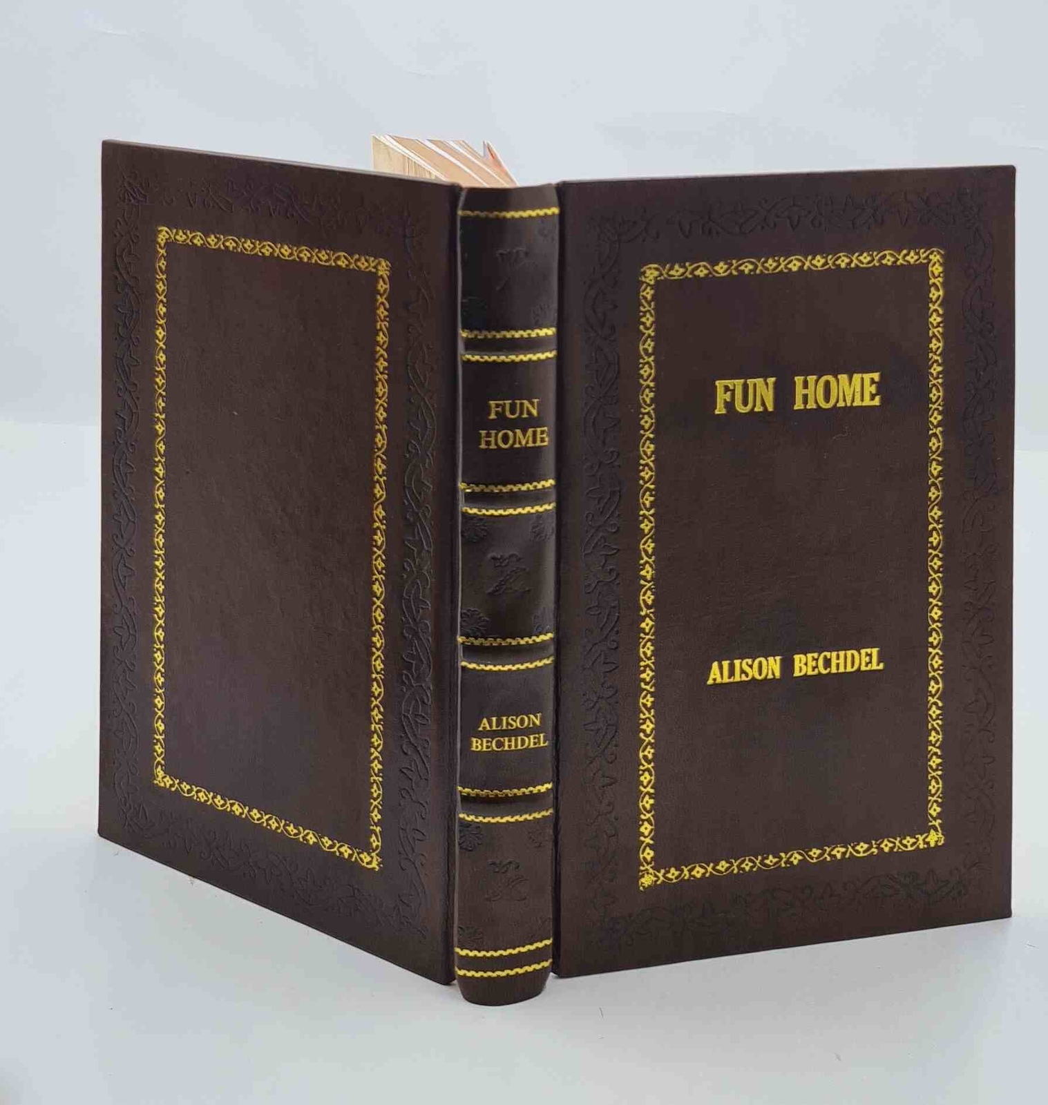Fun Home: A Family Tragicomic By Bechdel, Alison [Premium Leather Bound]