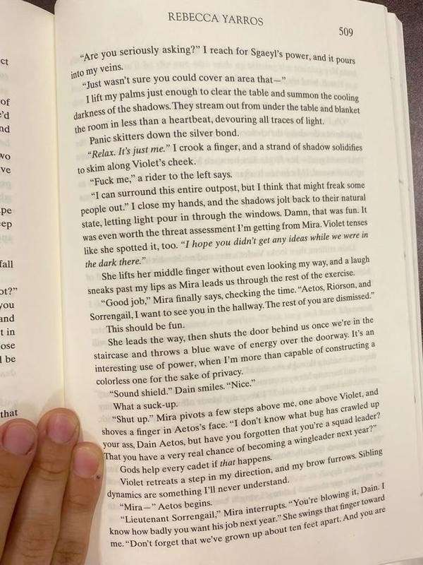 Fourth Wing — Xaden’s POV – Hardcover