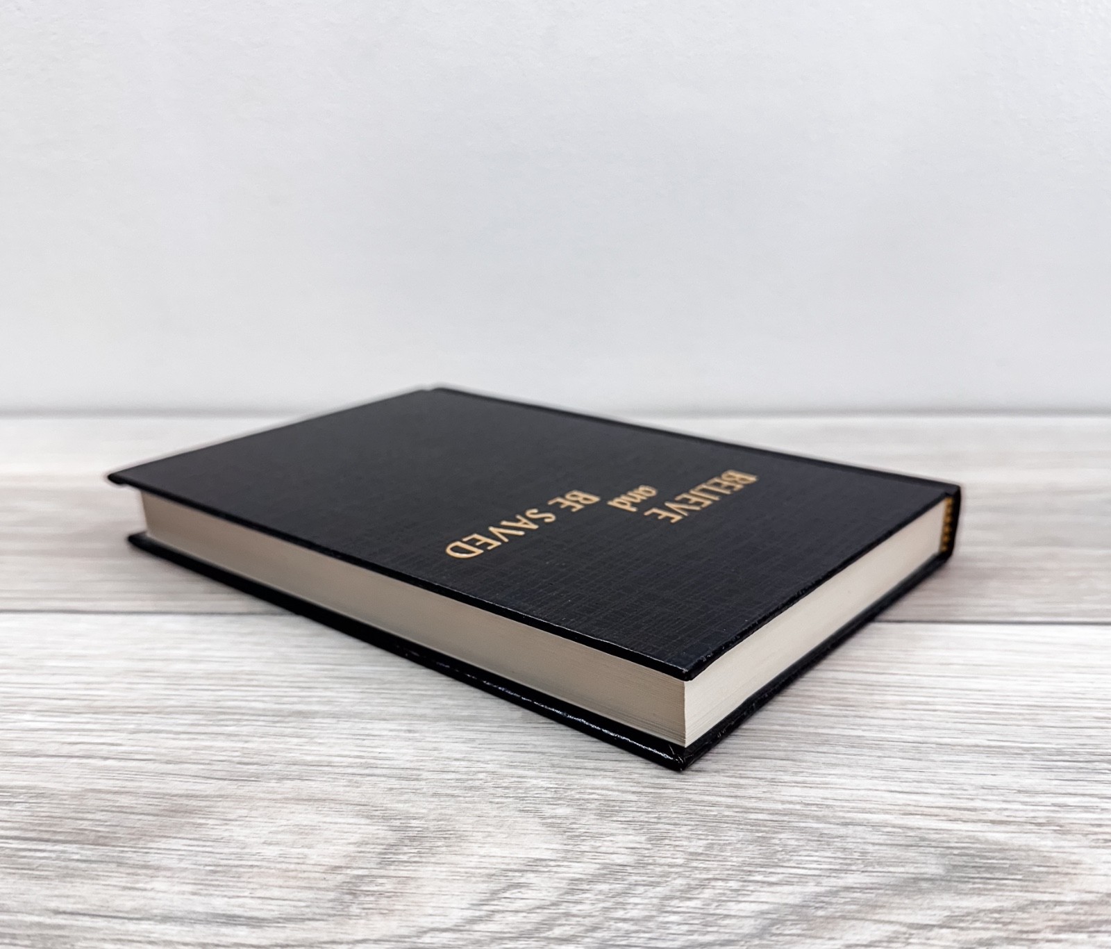 Believe and Be Saved – Oliver B. Greene – 1985 Hardcover – Gospel Hour UNREAD