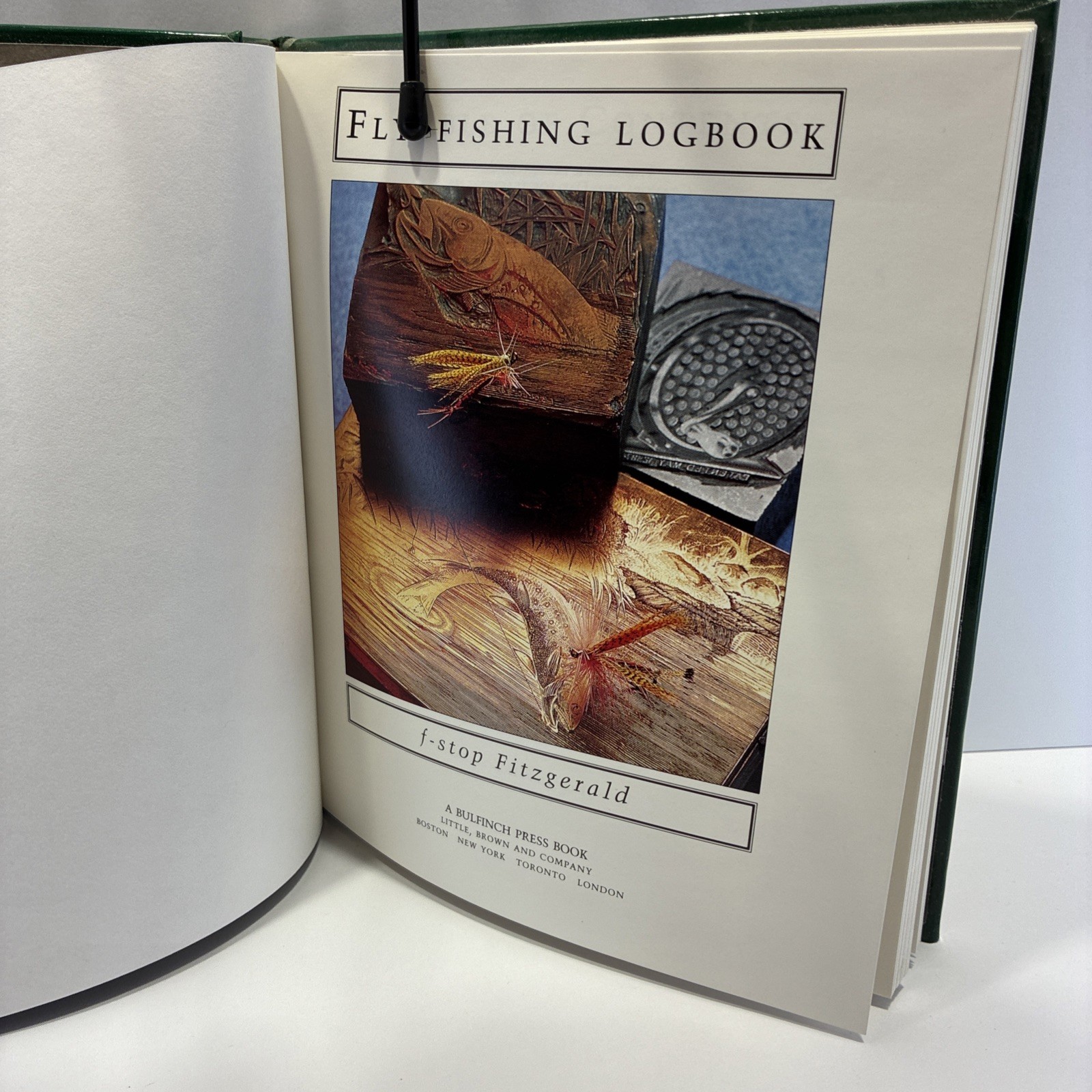 Fly-Fishing Logbook Hardcover F-Stop Fitzgerald Unmarred Pages 112 Pages