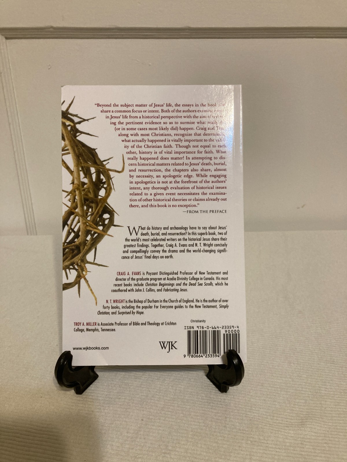 Jesus, the Final Days: What Really Happened by Evans, Craig A.; Wright, N. T.