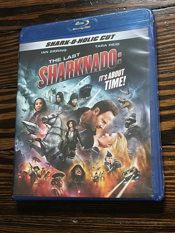 NEW / The Last Sharknado: It’s About Time (Blu-ray) (Final) – Ian Ziering; Tar..