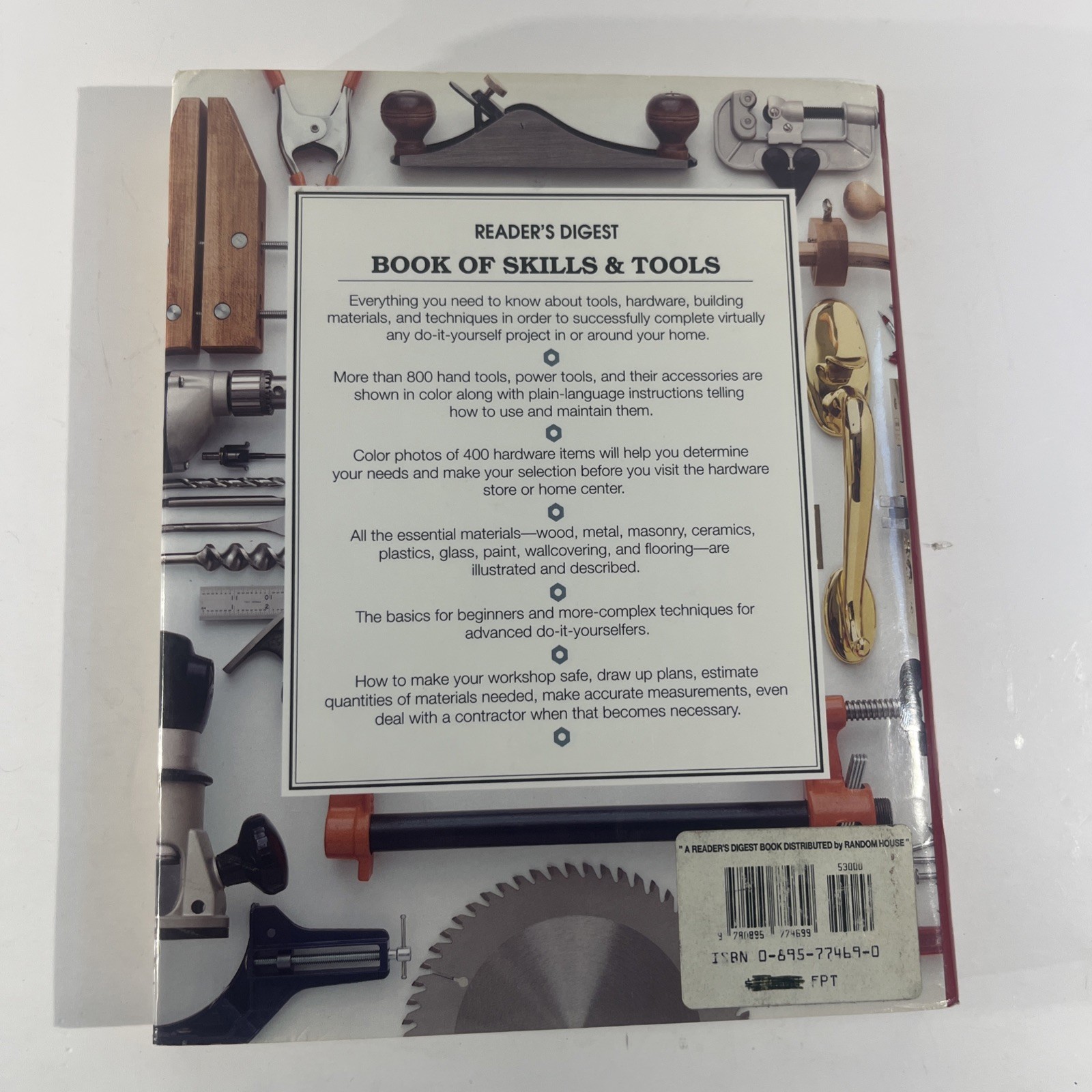 Reader’s Digest Book Of Skills & Tools Book 1993