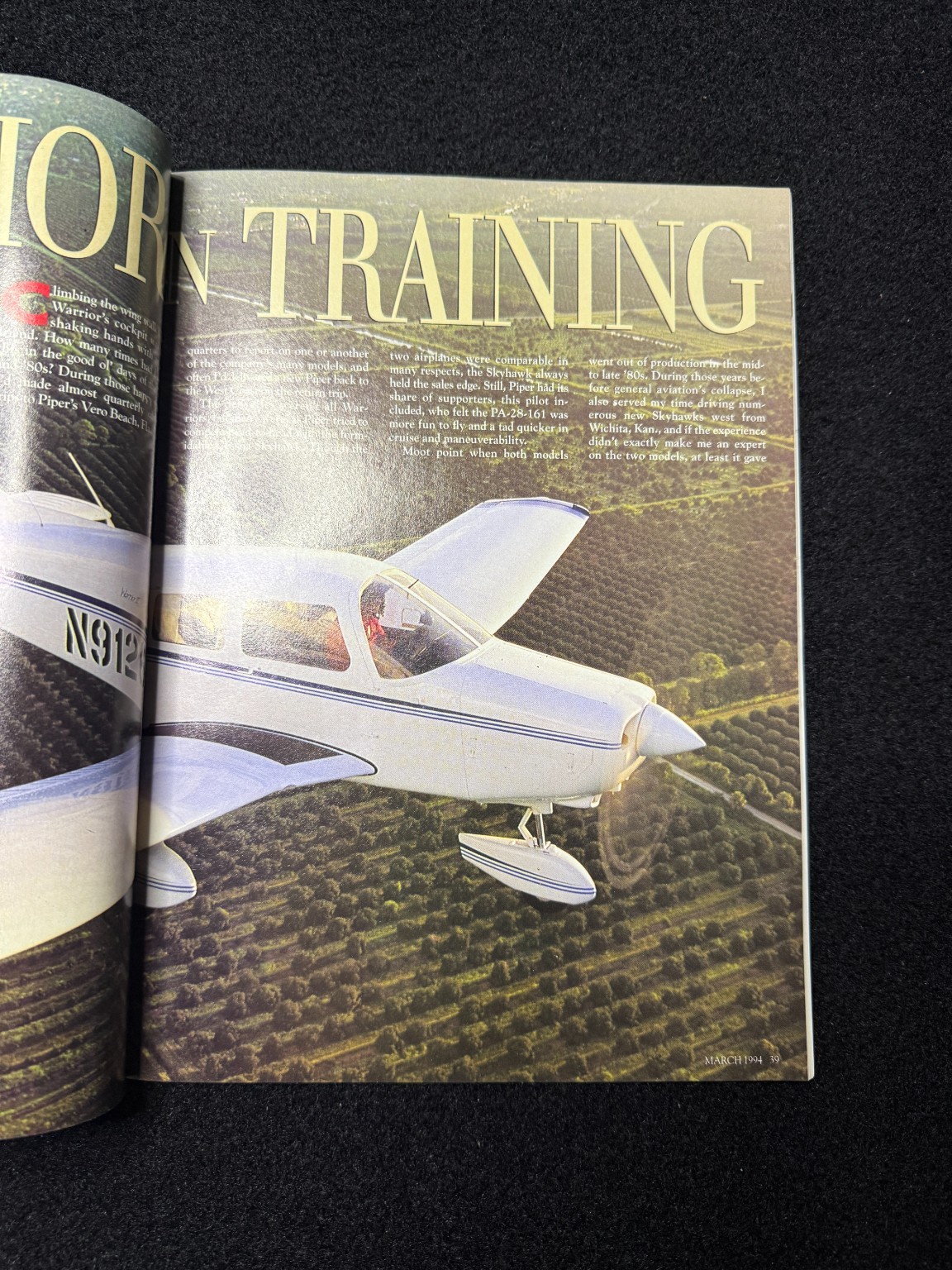 Plane & Pilot Magazine March 1994 Aviation GPS Navigation Aircraft Vintage