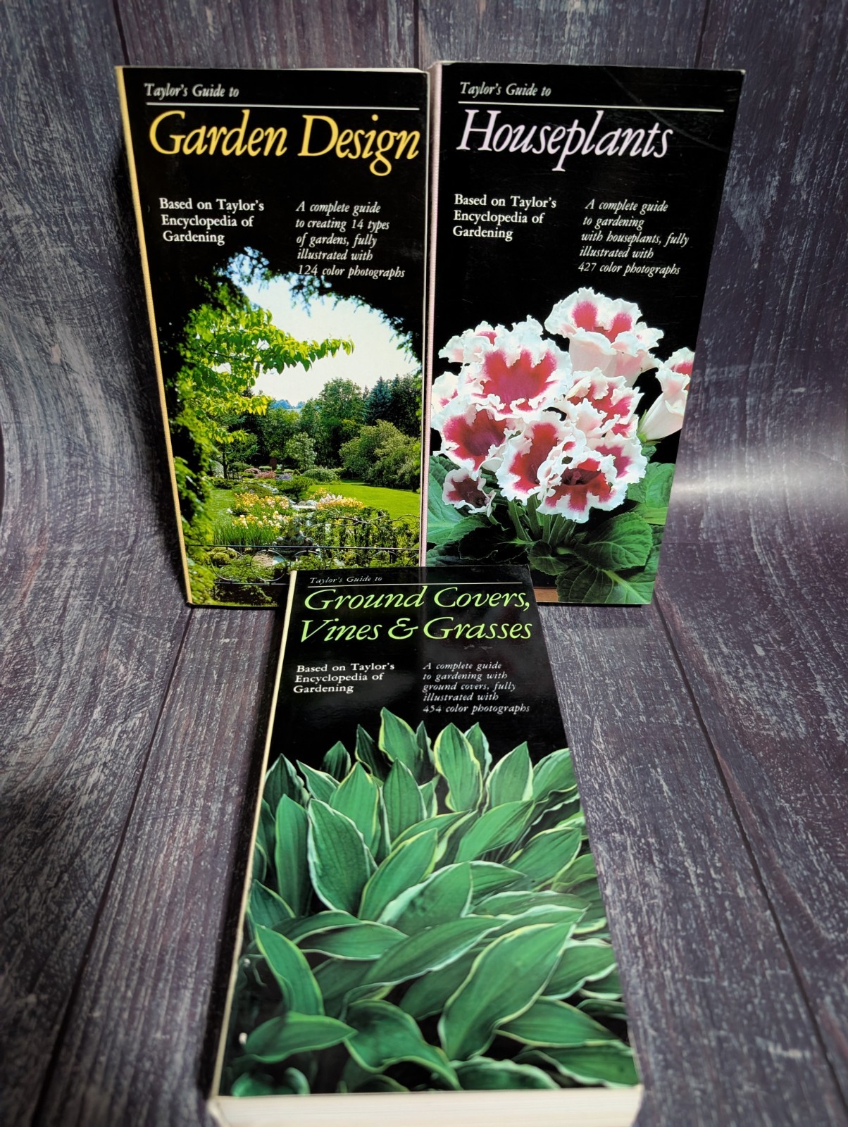 Taylor’s Guide To Book Lot: Garden Design, Ground Covers, Houseplants