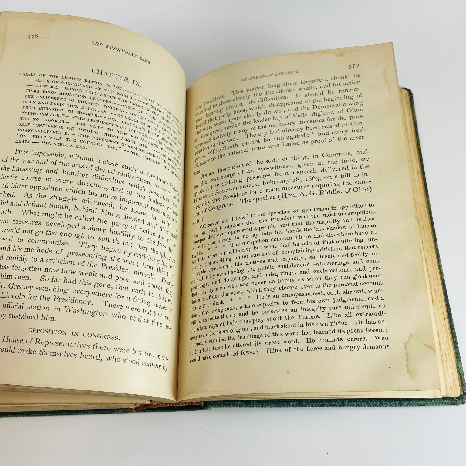 Every-Day Life of Abraham Lincoln Browne 1886 Illustrated Biography N.D