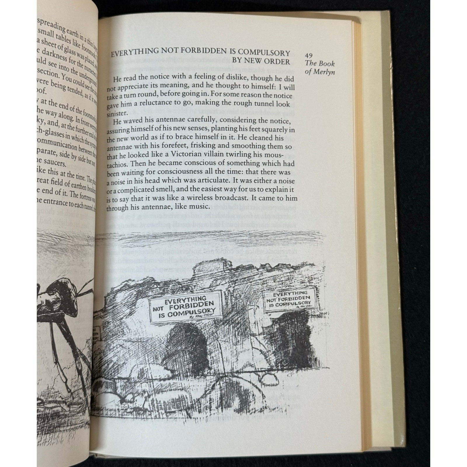 The Book of Merlyn – T.H. White – Hardcover Book Club Edition Dust Jacket 1977