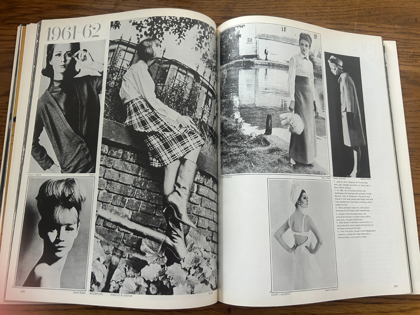 IN VOGUE- Sixty years of British Vogue – PENGUIN TPB (UK) 1978 344 Pages