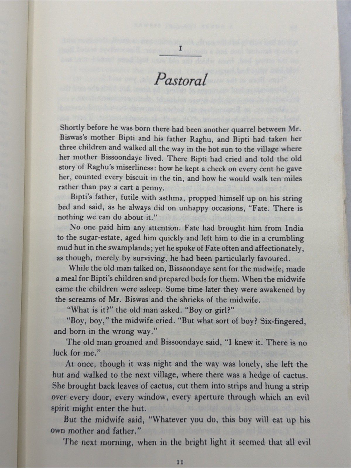 A House For Mr. Biswas by V.S. Naipaul (1983, Alfred A. Knopf) HCDJ