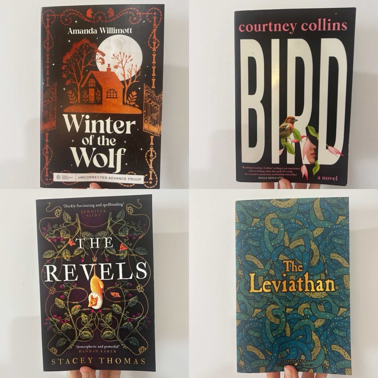 ARC Advance Reader Copy Uncorrected Proof 4 Book Bundle Romantasy New Unread