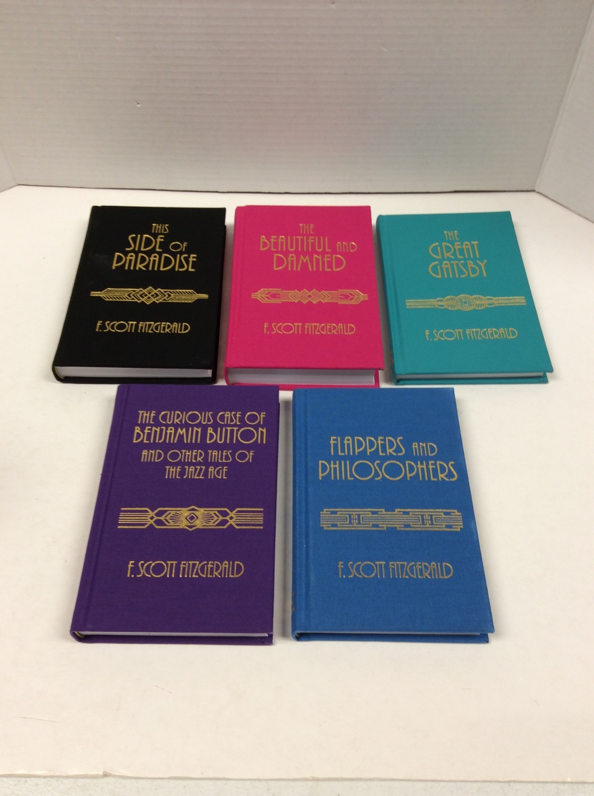 THE F. SCOTT FITZGERALD COLLECTION 5 HC in Box 2021