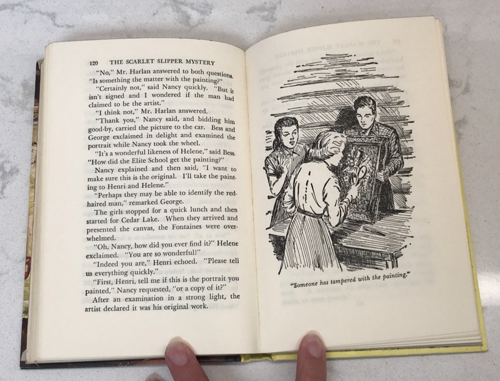 Vintage Nancy Drew by Carolyn Keene Hardback Books Mixed Lot of 3 Numbers 2/3/32