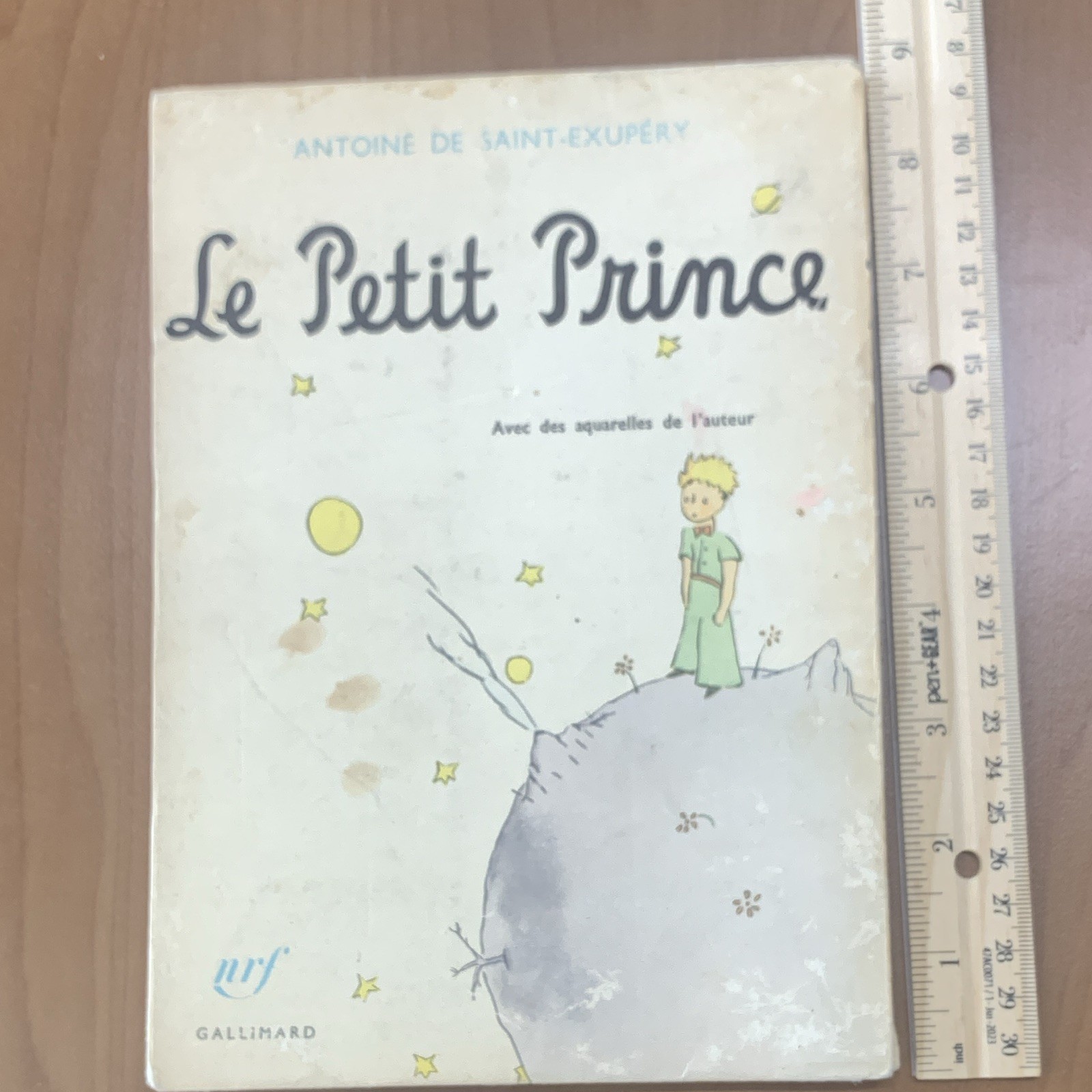 Gallimard Le Petit Prince by Antoine de Saint-Exupéry Paperback French Illus