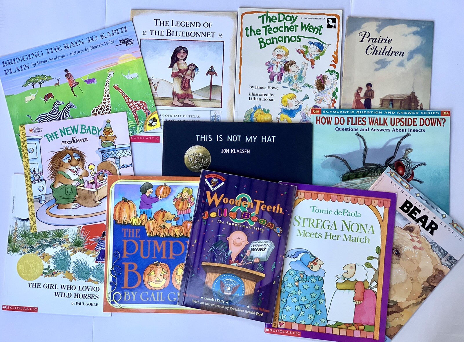Lot Of 12 Children’s Books 1940 to 2000’s 3lbs 4.5oz Good Pre Owned Educational