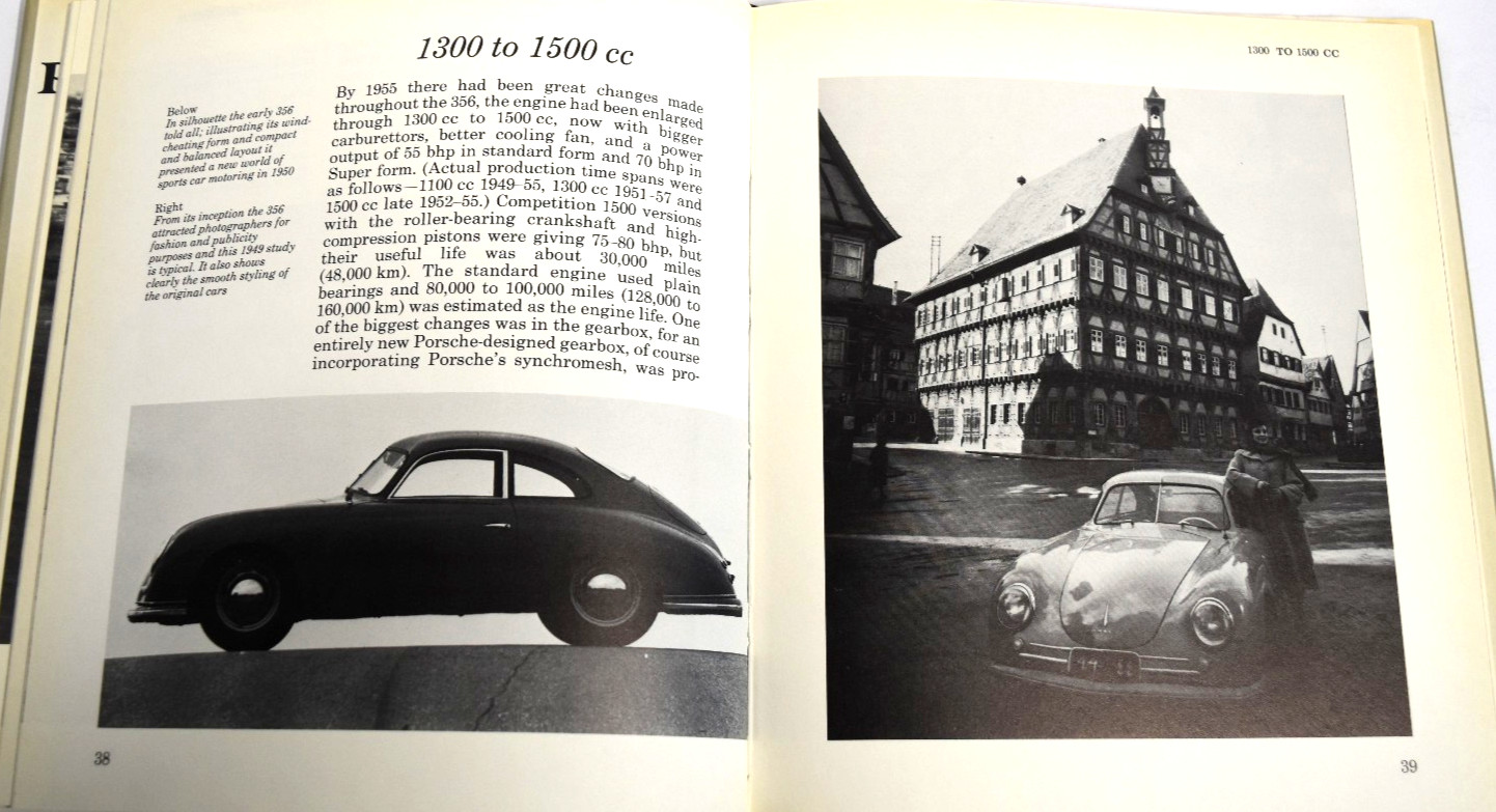 PORSCHE 356: COUPE, CABRIOLET, ROADSTER, SPEEDSTER & By Denis Jenkinson *VG+*