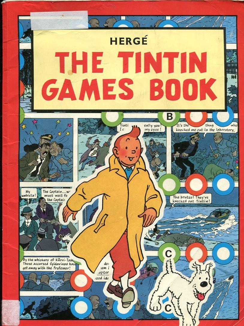 The Tintin Games Book (Adventures of Tintin) – paperback Herge
