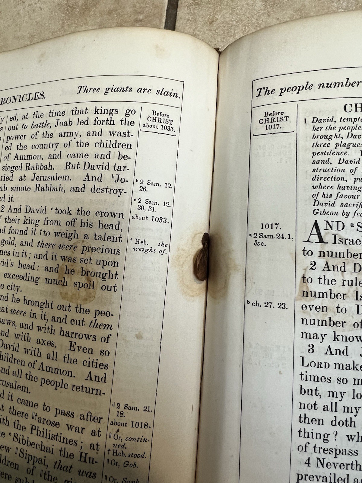 Holy Bible 1867 Old And New Testiment Leather