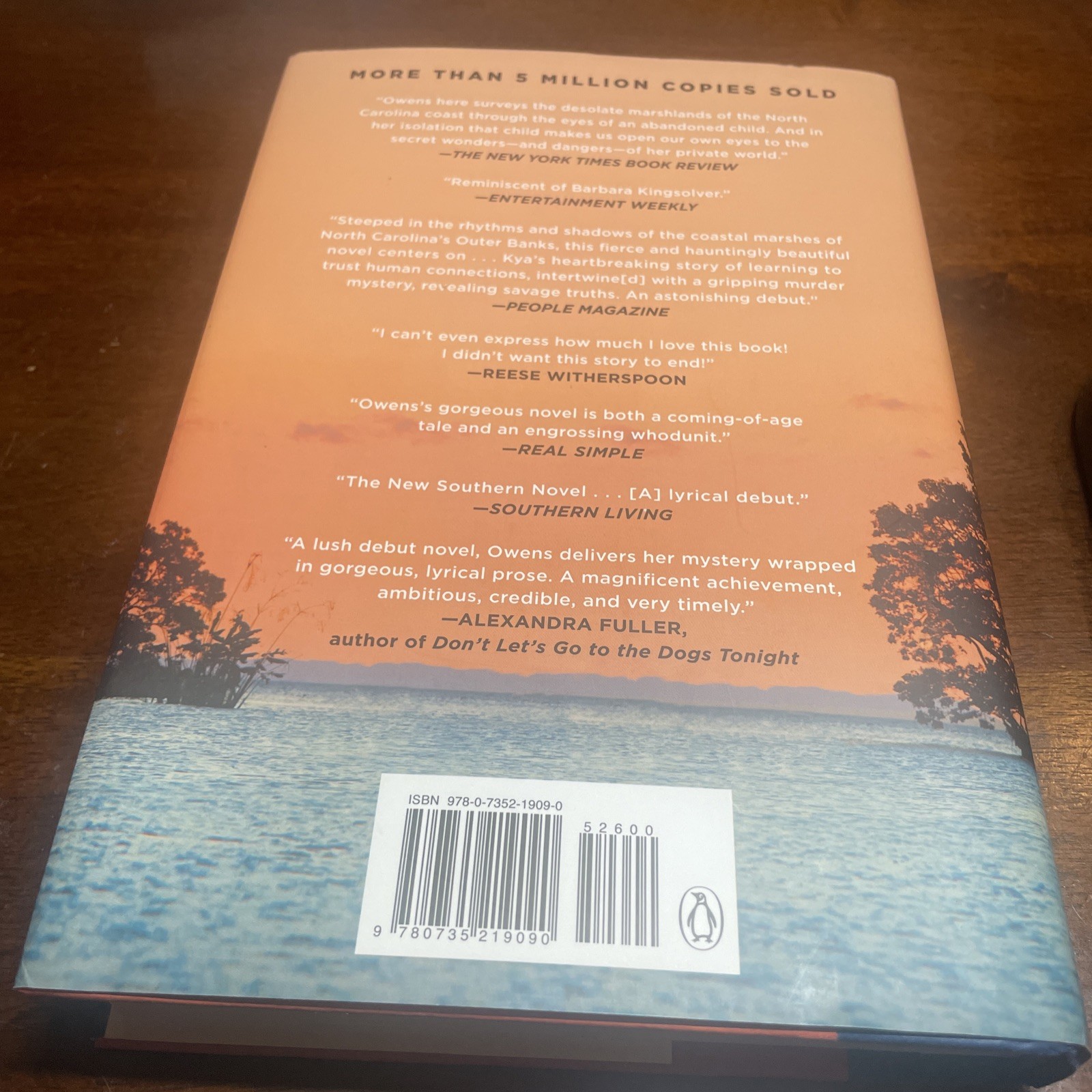 Where the Crawdads Sing: Reese’s Book Club by Delia Owens (2018, Hardcover)