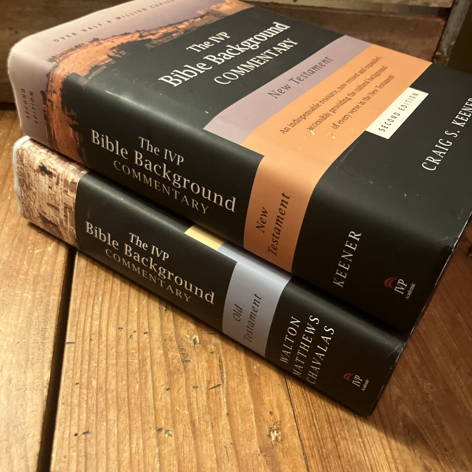 The IVP Bible Background Commentary: Old + New Testament Hardcover Lot 2nd Ed