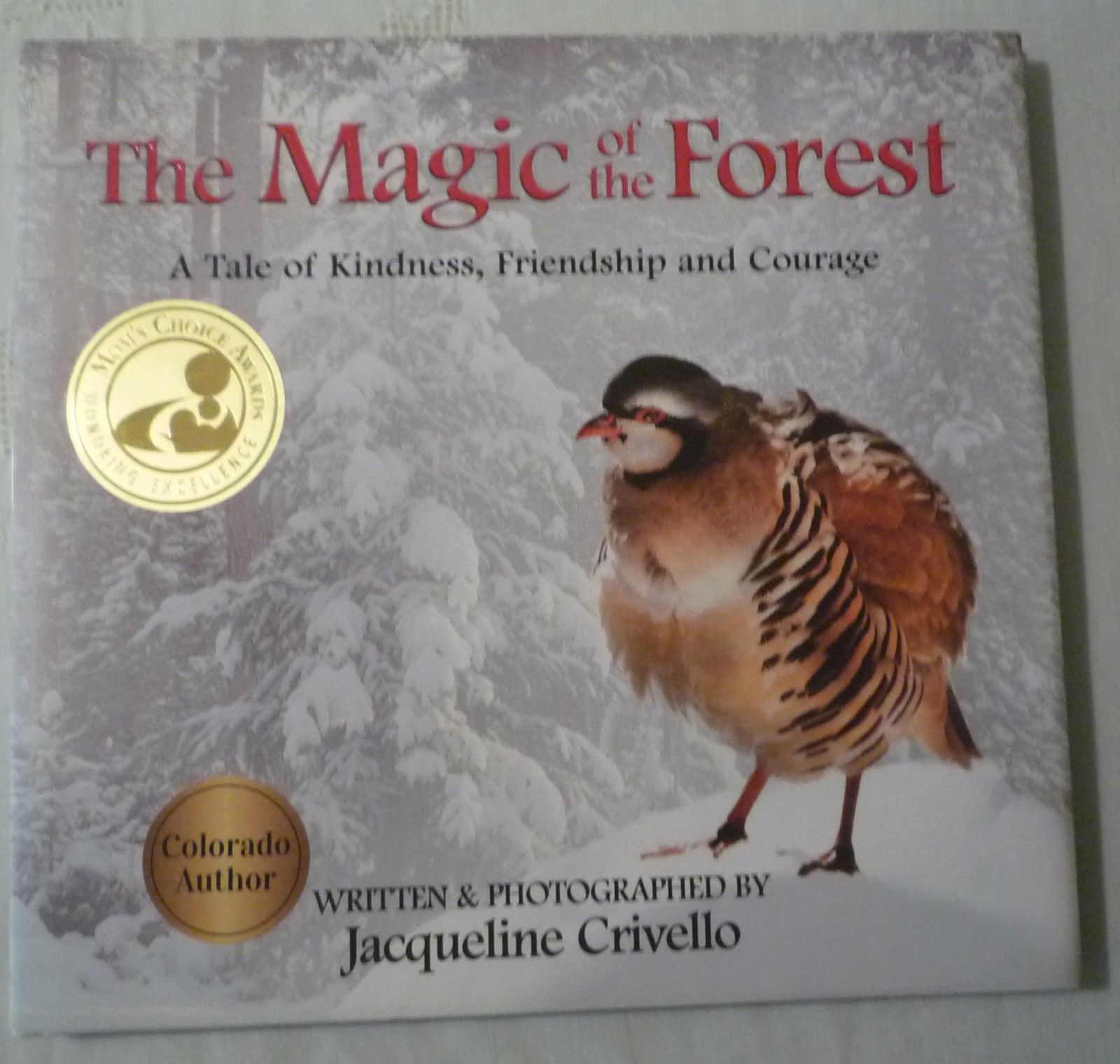 The Magic of the Forest Jacqueline Crivello Hardcover SIGNED NEW