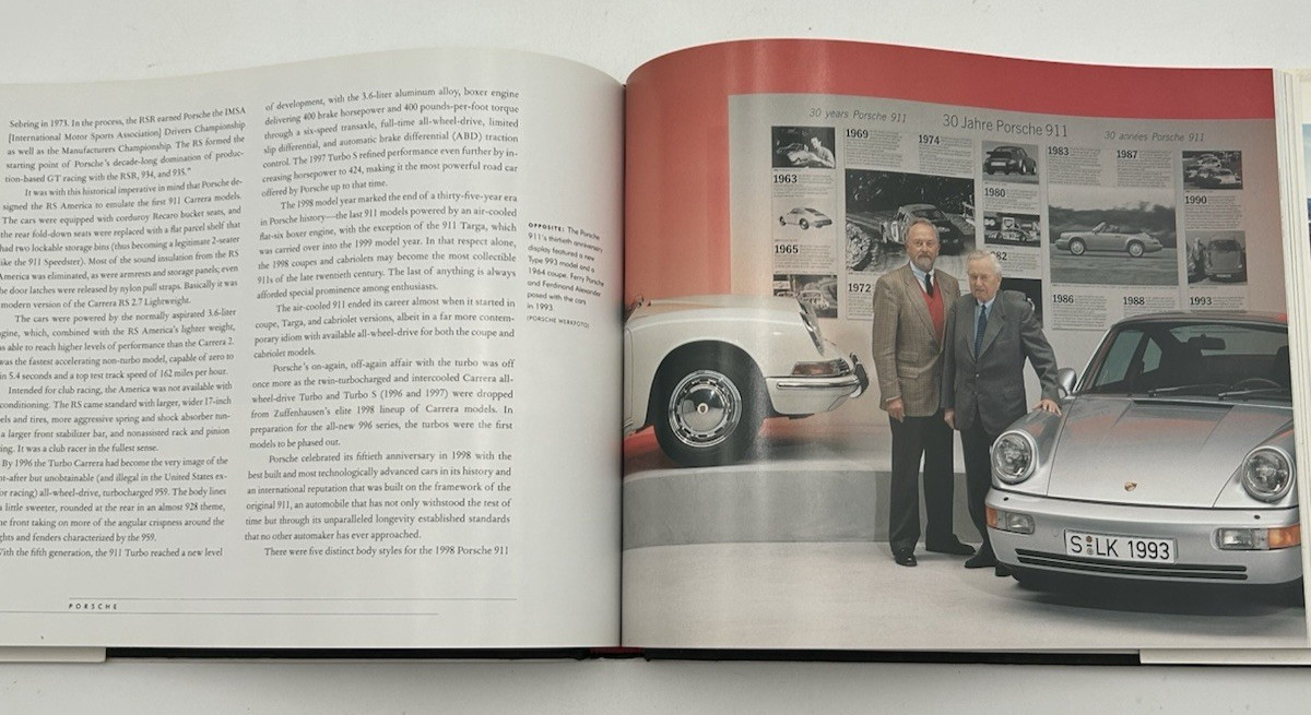 PORSCHE The Road from Zuffenhausen HC Dennis Adler 9″ x 11″ First Edition
