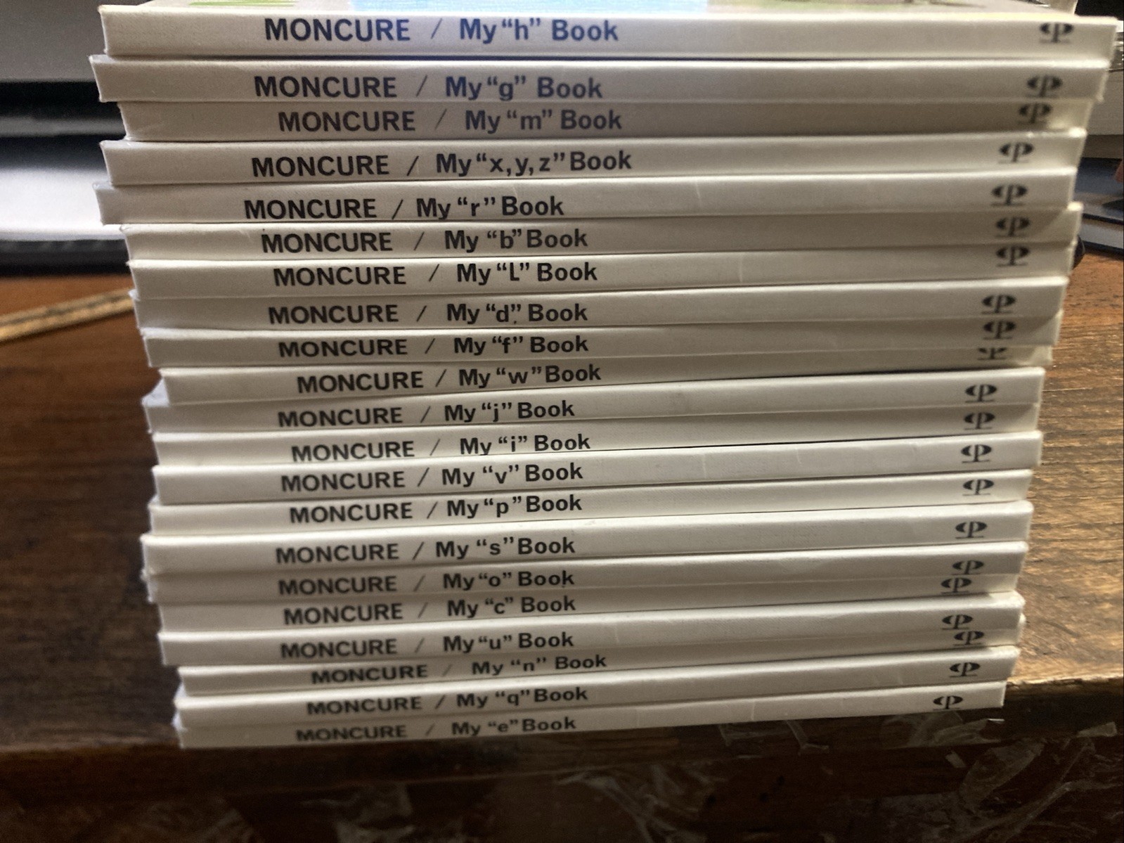 Lot of 21 A To Z My First Steps To Reading Set Jane Belk Moncure