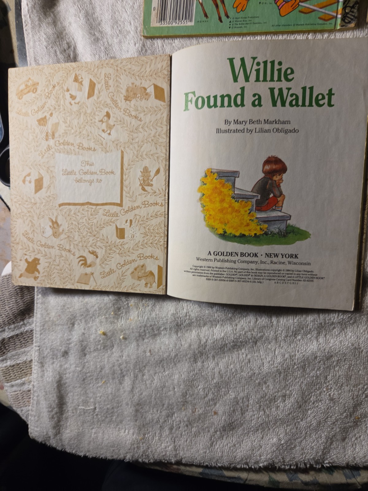 Little Golden Books Lot of 4 Hardcover Vintage 1976-1980