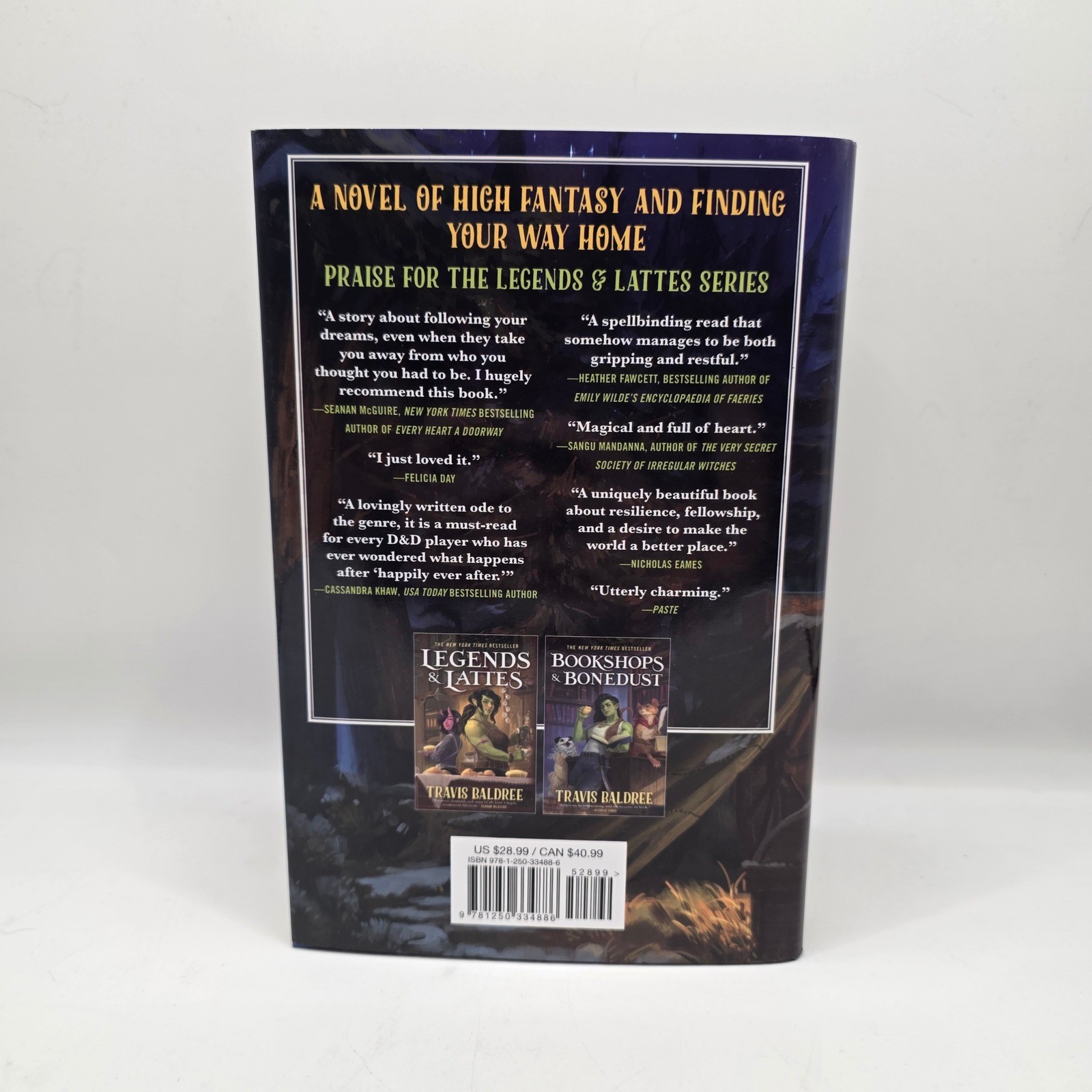 Travis Baldree Brigands & Breadknives Signed First Edition Hardcover Fantasy