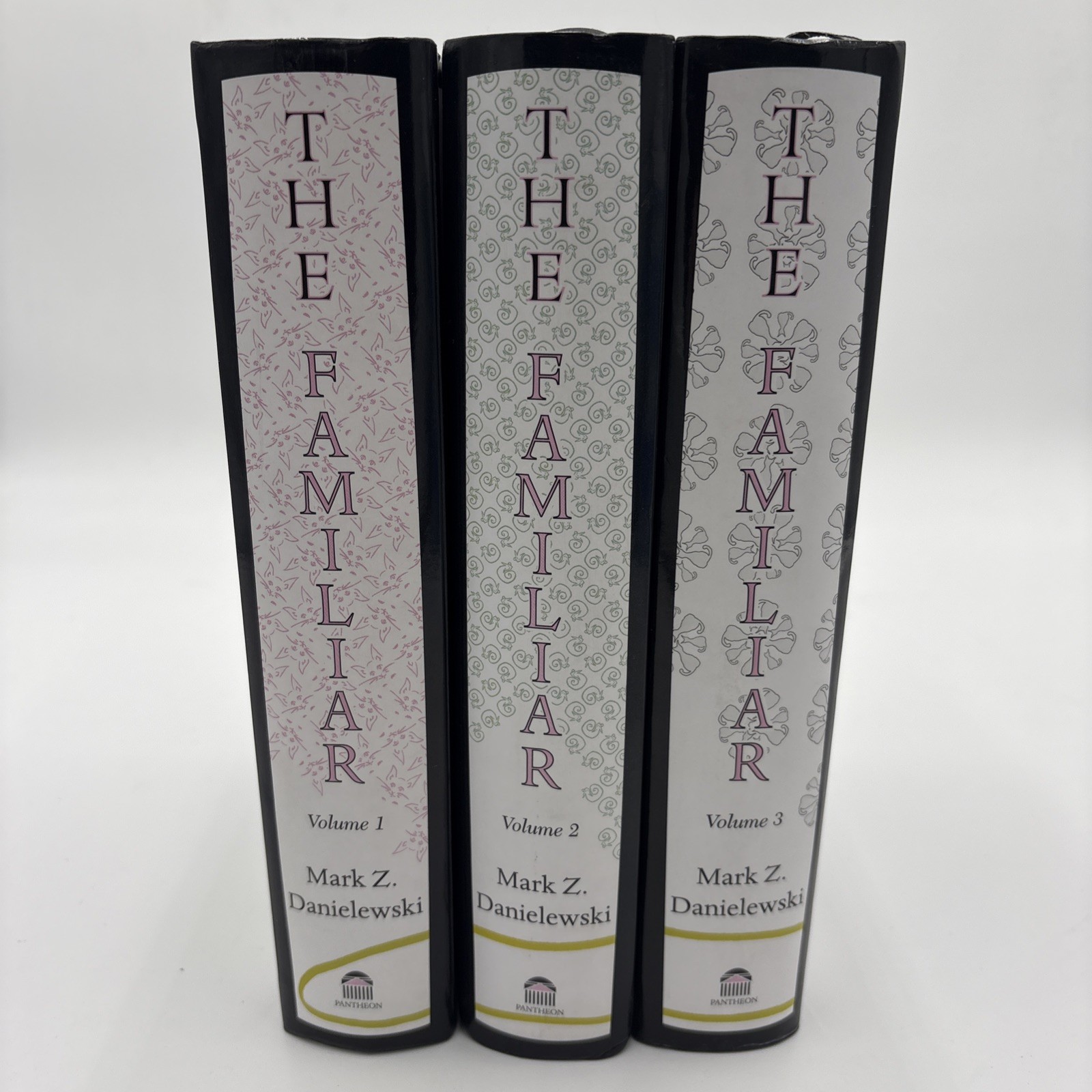 The Familiar Volumes 1-3 Book Lot Mark Z. Danielewski Thriller Suspense